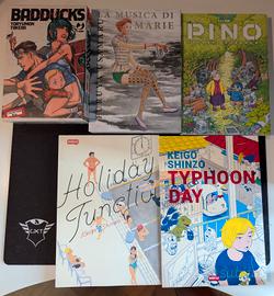 lotto manga autoconclusivi italiani 