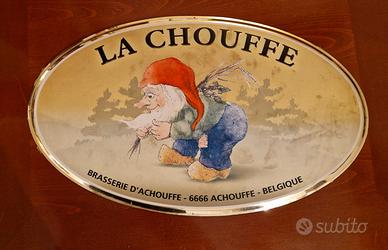 Targa Birra LA CHOUFFE Vintage -