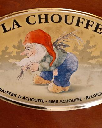 Targa Birra LA CHOUFFE Vintage -