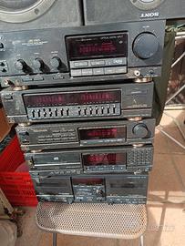 impianto stereo anni 80 Sony