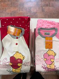Stock 58 pigiami bimbi dai 3 ai 7 anni