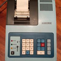 Calcolatrice vintage Panasonic con stampante funzi