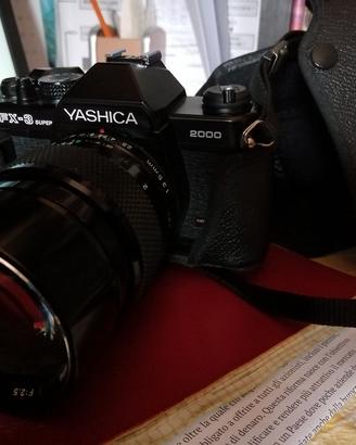 Yashica fx super 2000 + teleobiettivo 135mm