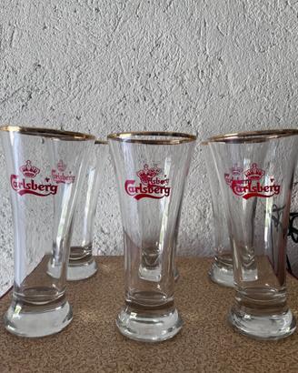 Servizio di bicchieri birra da sei