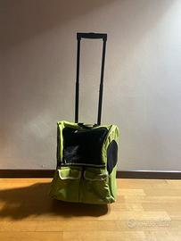 Zaino/trolley per cani