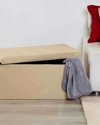 Contenitore ecopelle Beige 