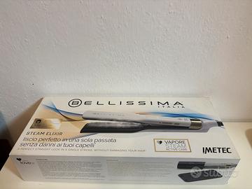 Piastra per capelli imetec  steam elixir