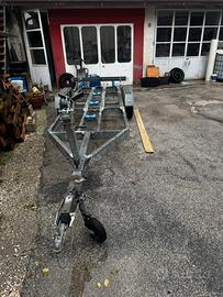 Carrello  porta barca 20qli