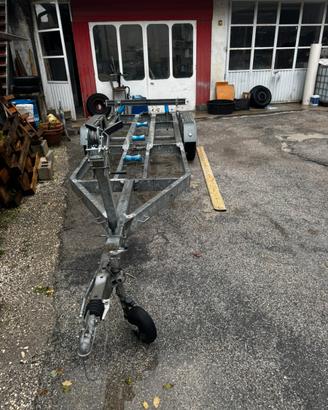 Carrello  porta barca 20qli