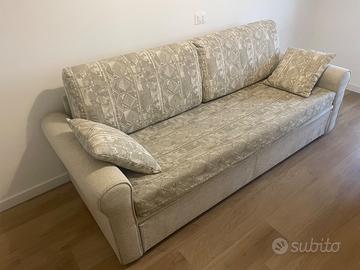 Divano letto con cassettone