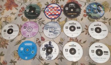 Lotto di 13 videogiochi per Sony Playstation 1 Pal