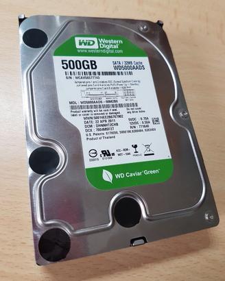HDD interno WD - 500GB