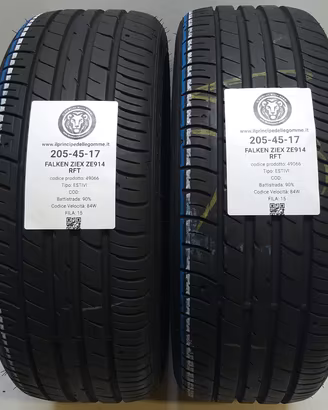 2 GOMME 205 45 17 FALKEN A49066