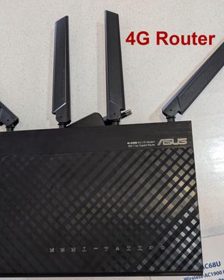 Router ASUS LTE 4G-AC68U