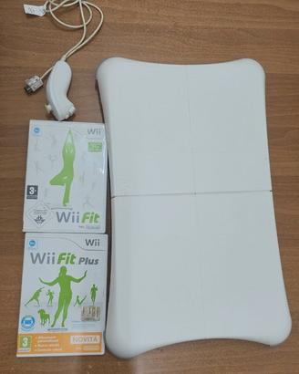 wii fit balance board pedana con gioco e manuale