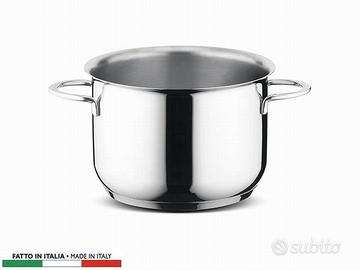 Pentola cm24 acciaio inox