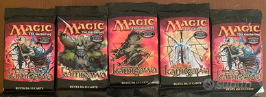 Campioni di Kamigawa_lotto 1, 5 buste. Magic tG