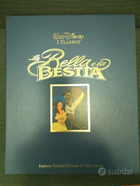Disney LA BELLA E LA BESTIA VHS+CD ed. Deluxe