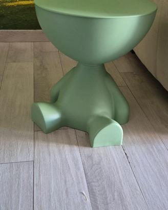 Sgabello/tavolino verde