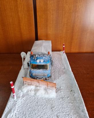 Diorama camion snow 1.35 