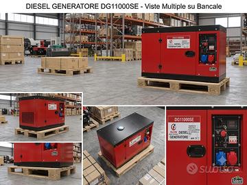 Generatore di corrente DIESEL 11 KvA