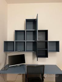 Scrivania e libreria Porro design