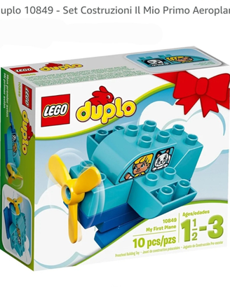 LEGO DUPLO 10849 "Il mio primo aeroplano"