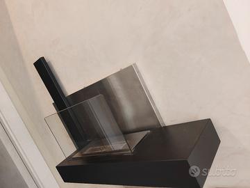 caminetto a bioetanolo da parete 