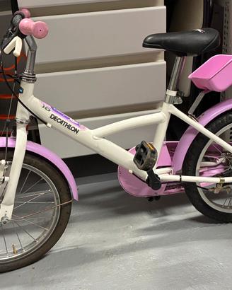 Bicicletta bamhina princess decathlon 16