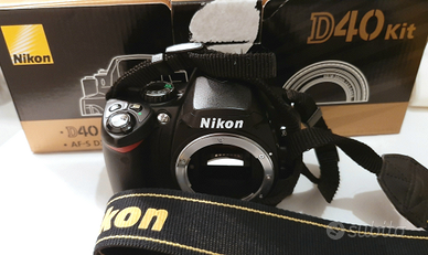 Fotocamera Nikon D40 NON FUNZIONANTE, SOLO CORPO,