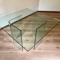 Tavolo vetro FIAM 110x110