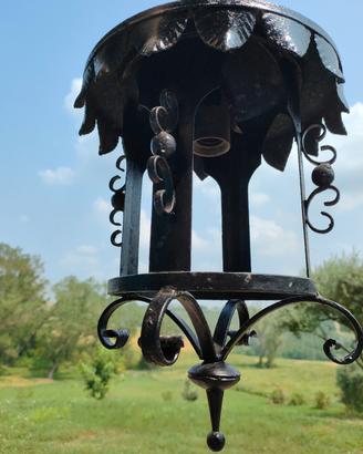 Lampada da esterno stile medioevale 