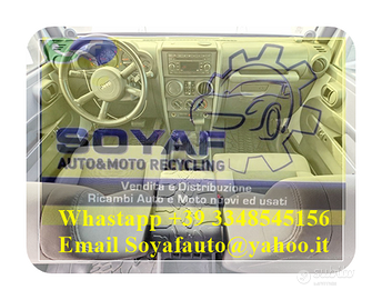Ricambi Jeep Wrangler fino al 2017
