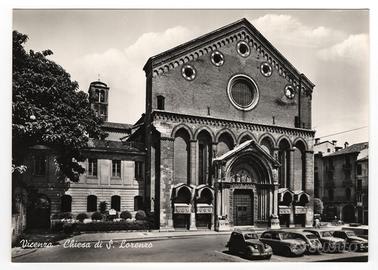 Vicenza - Chiesa di San Lorenzo Cartolina anni 50
