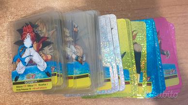 Lotto lamincard dragon ball serie Smeraldo