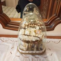 Cupola in vetro con Maria bambina