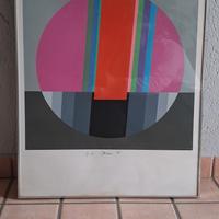 serigrafia d'arte P.A.di EUGENIO CARMI