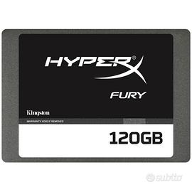 10 SSD KINGSTON 120 GB HyperX FURY