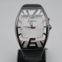 orologio CHRONOTECH cinturino in pelle quadra