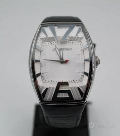 orologio CHRONOTECH cinturino in pelle quadra