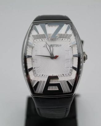 orologio CHRONOTECH cinturino in pelle quadra