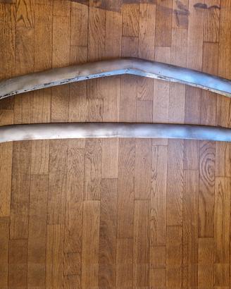 Coppia paraurti Fiat 600 750 Vignale spider coupè