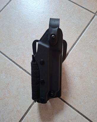FONDINA VEGA HOLSTER PER GLOCK + TORCIA 