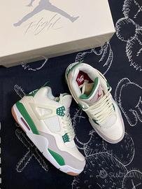 Jordan 4 Retro SB verde pino taglia 42