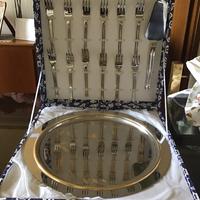 Set vassoio + posate