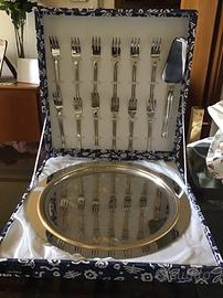 Set vassoio + posate