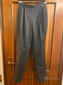 Ralph Lauren pantalone donna lana vigogna vintage