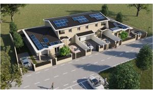 Villette a schiera, luminose, accessoriate