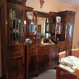 lotto mobili in noce primi 900