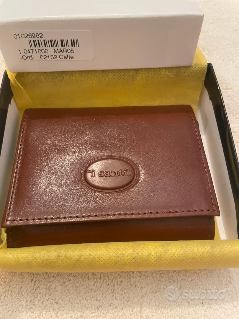 Portafoglio uomo pelle “I Santi” Abbigliamento e Accessori In
